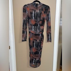 Fashion Nova Mesh Dress S